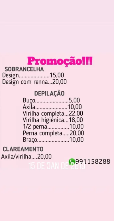 Depilação de ótima Qualidade