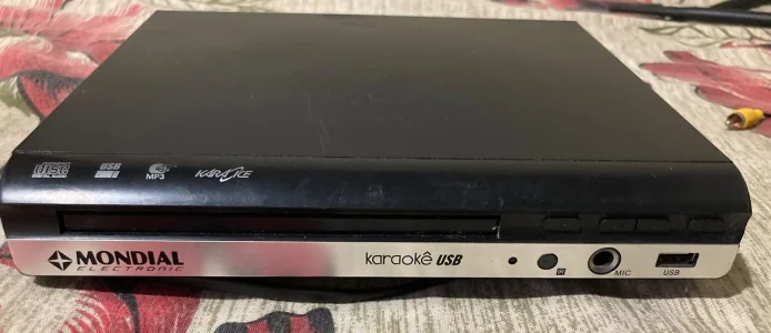 DVD Player Karaoke Mondial