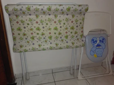 Venda Urgente $75.00 Trocador e Cadeira de Papa