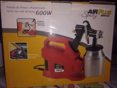 Compressor de Pintura Portátil Schulz 600w