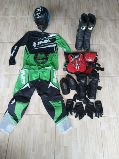 Equipamento Trilha Motocross Ims Completo + Brinde