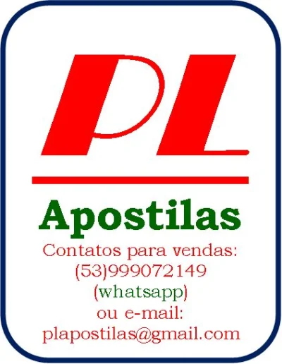 Apostila Impressa para o Vestibular dos Cursos Téc. Integrados do Ifrs