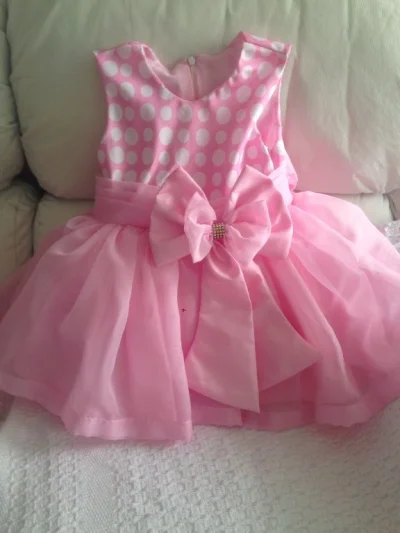 Vestido da Minnie Rosa