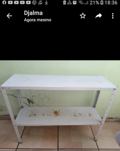 Estante de Aço