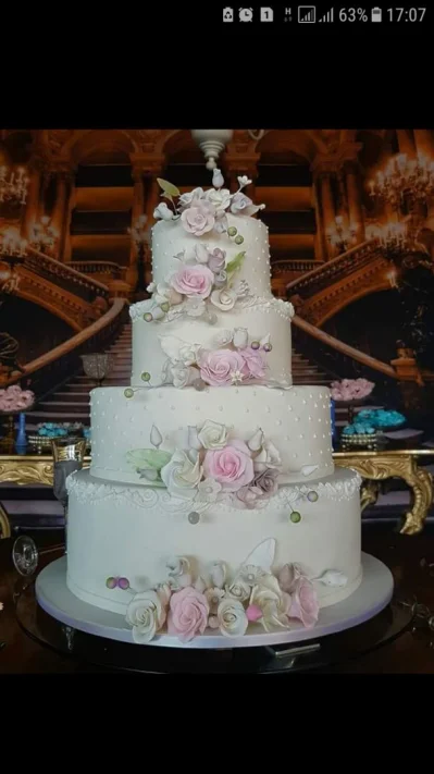 Bolo de Casamento Fake