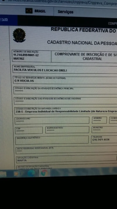 Vendo CNPJ