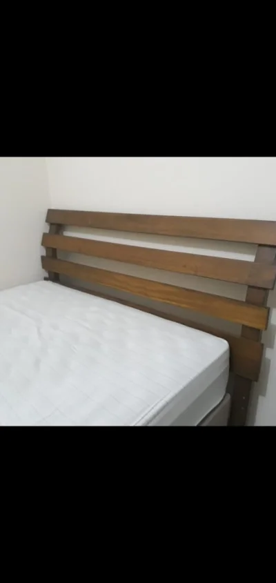 Cama Box Casal com Colchão de Molas e Cabeceira R$650,00