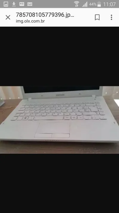 Notebook Samsung Branco