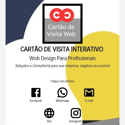 Cartão de Visita Virtual Interativo