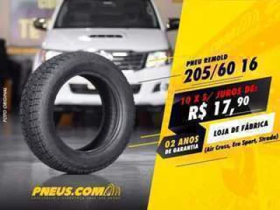 Pneu Remold 205/60 16 ( Fluence, Spin)