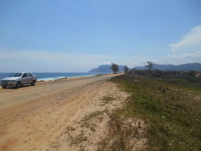 Lote em Frente a Praia Próximo Rua um