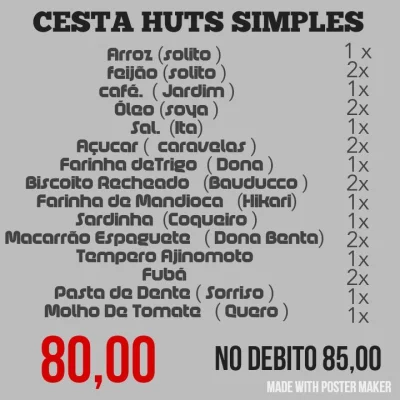 Cesta de Alimentos