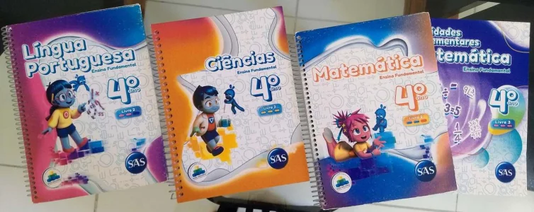 Coleção Sas 4° Ano Material Didático