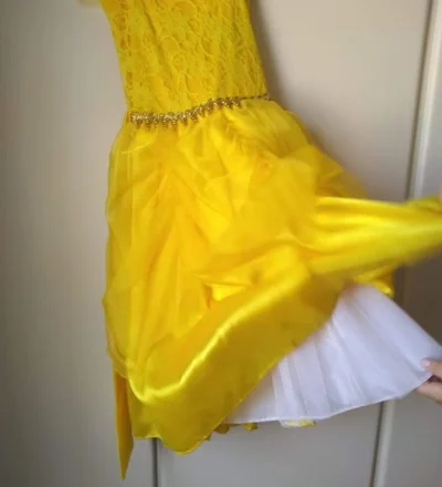 Vestido da Bella (personagem da Bella e a Fera)
