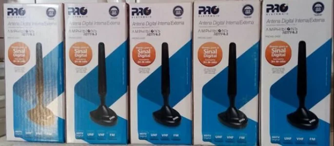 Antena Digital Apropriada PR TV Led,plasma e Lcd Digital