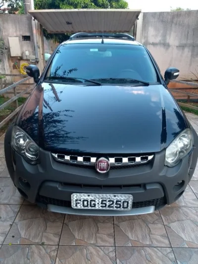 Fiat Palio Week Adventure Dualogic 1.8 16v Flex Azul