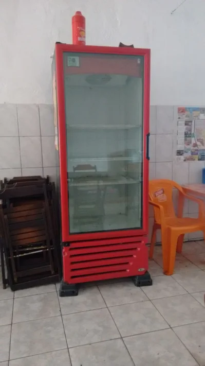 Geladeira Porta de Vidro