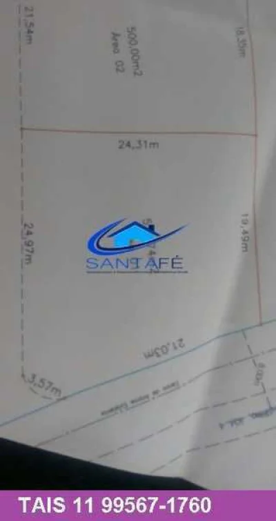 Terreno com 574m2 Taboão (itapeti Mogi)