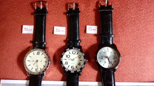 Relógios Masculinos, Pulseira em Couro