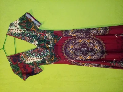 Vestido Longo Estampado