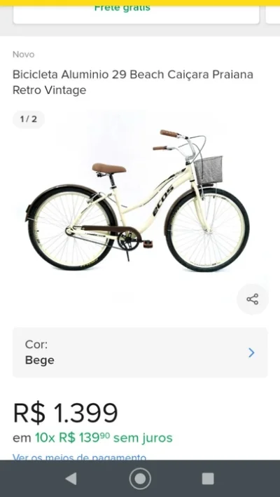 Bicicleta Semi Nova