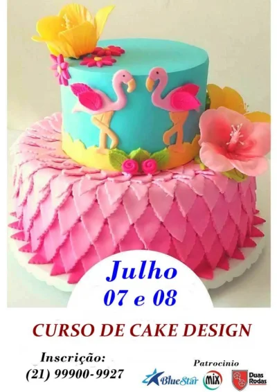 Curso de Cake Design 07 e 08 de Julho