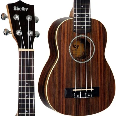 Ukulele Shelby em Jacarandá (concert) - Leia