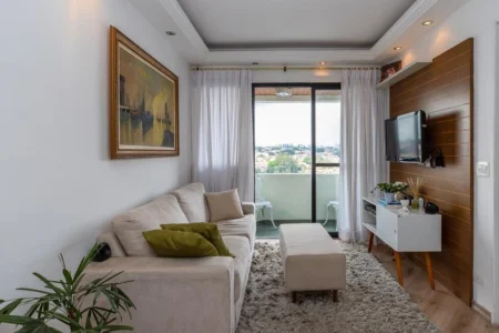 Apartamento de 59m2 Localizado em uma Região com Muitos Comé