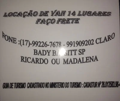 Van 15 Lugares