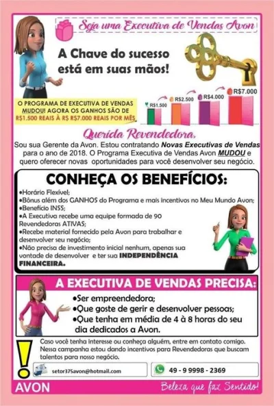 Tem Perfil Empreendedor e Gosta de Desafios? Seja uma Executiva de Ven
