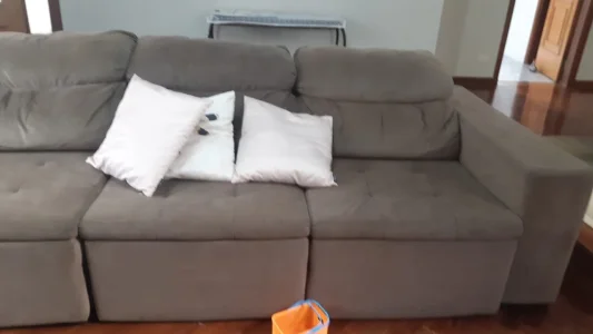 Sofá 3 Lugares Retrátil e Reclinável