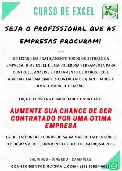 Curso de Excel (particular)