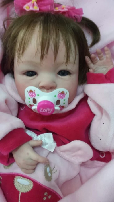 Linda Bebê Reborn Realista Valentina