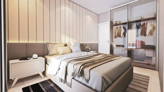 Apartamento com 107.09 m2 - Imperador - Praia Grande SP