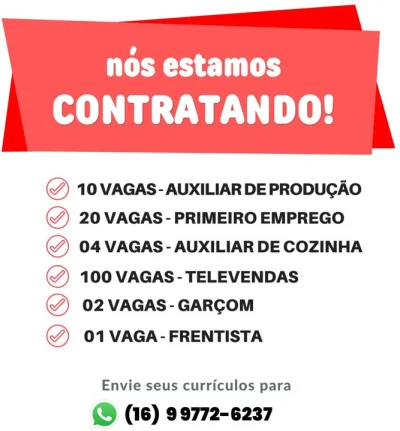 Vagas de Emprego