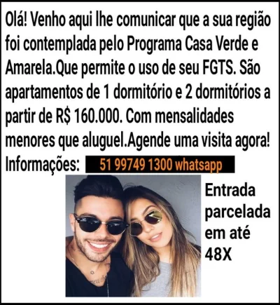 Apartamento de 2 Dormitórios Zona Sul
