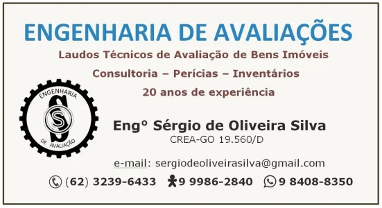 Elaboração de Laudo de Avaliação de Imóveis área Urbana e Rural
