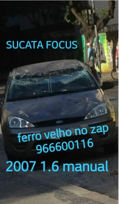Peças Sucata Ford Focus 1.6 8v Manual Ferrovelho no Zap
