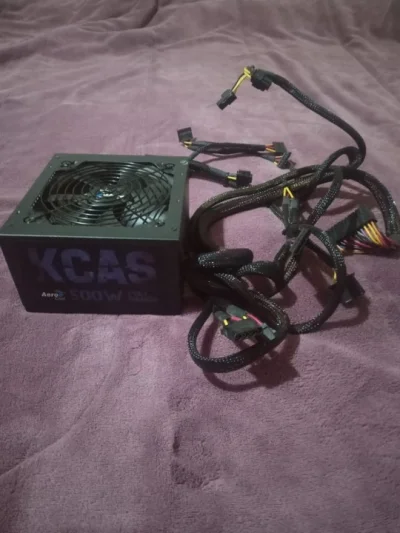 Fonte de Alimentação Aerocool Kcas 500w 80 Plus Bronze