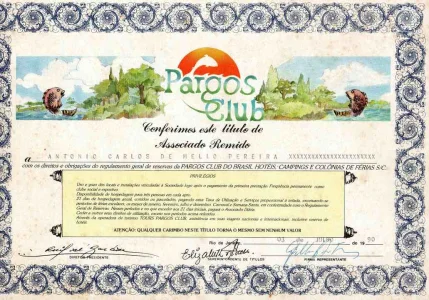 Titulo do Pargos Club + Cotas