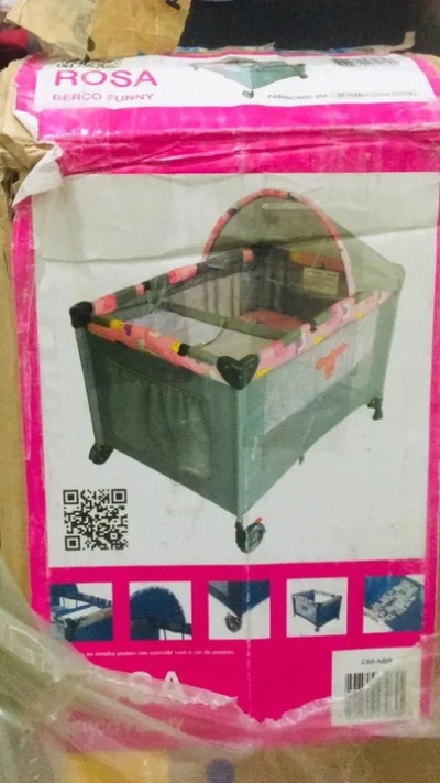 Vendo Berço Portátil Funny com Colchão Ortobom