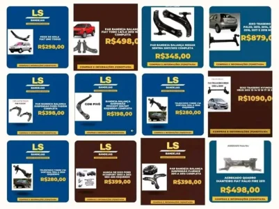 Peças Carros