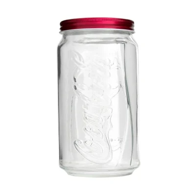 Pote de Vidro - Coca Cola - 1 Litro