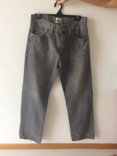 Jeans Masculino Cor Cinza Escuro