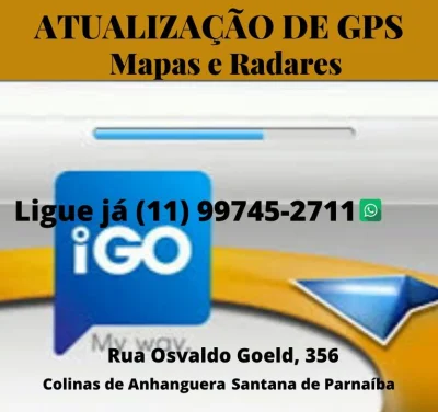 Atualizar Gps Santana de Parnaíba Mapas e Radares