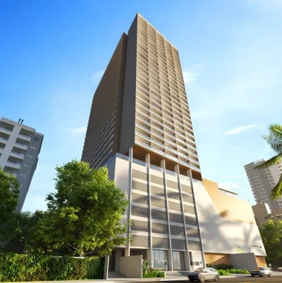 Apartamento com 45.71 m2 - Tupi - Praia Grande SP