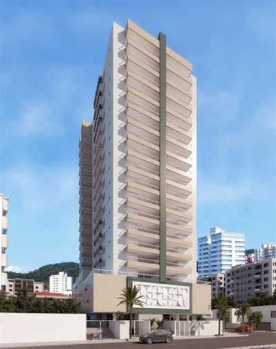 Apartamento com 126.17 m2 - Forte - Praia Grande SP