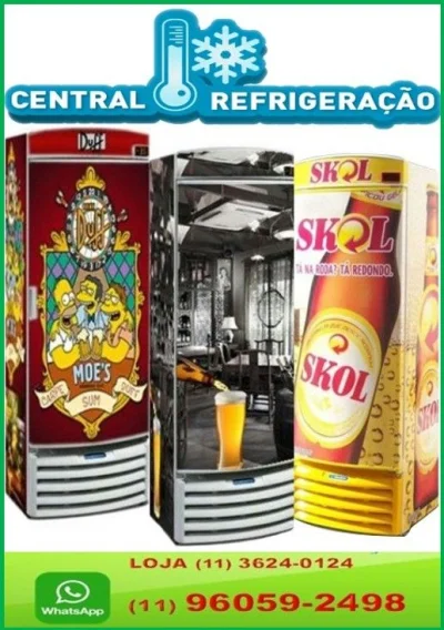 Geladeira Expositora Metal Frio