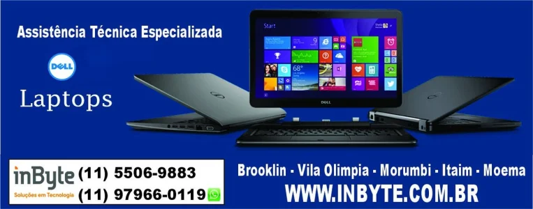 Assistência para Notebook, Computadores Brooklin Vl Olimpia e Região