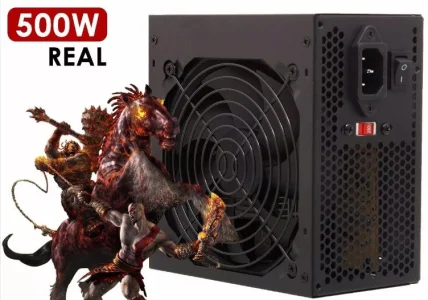 Fonte Gamer Atx 500w Nova